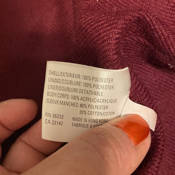 TALBOTS Classic, all weather coat! Size 10, EUC - Picture 15 of 15